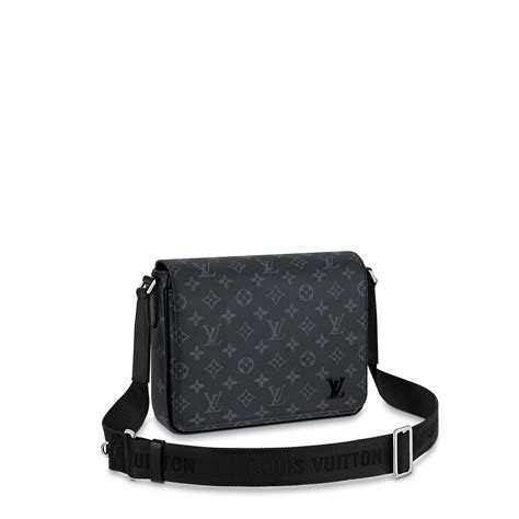 sac messenger homme louis vuitton|District PM Small Men's Messenger Bag .